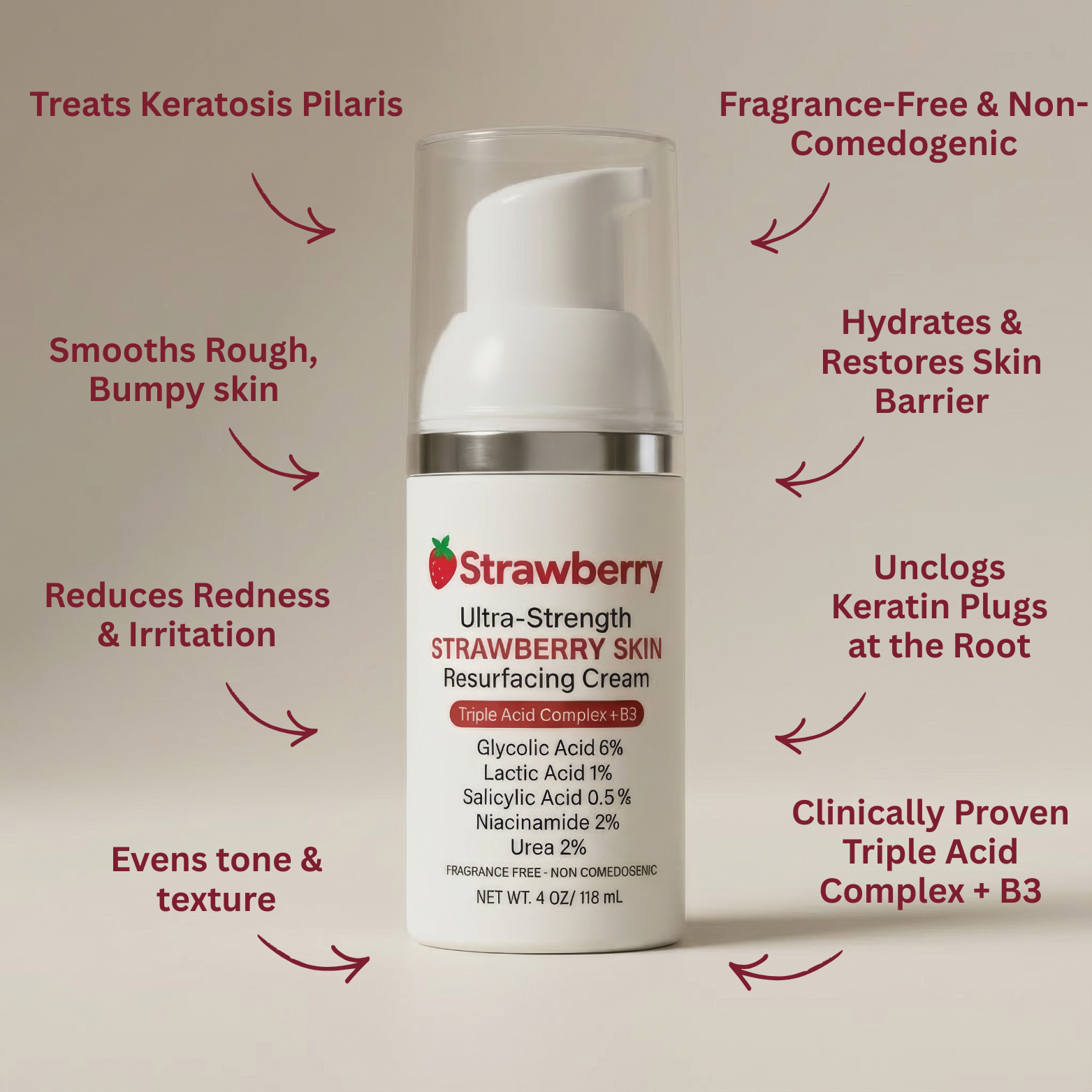 Advanced Triple-Acid Complex for Keratosis Pilaris